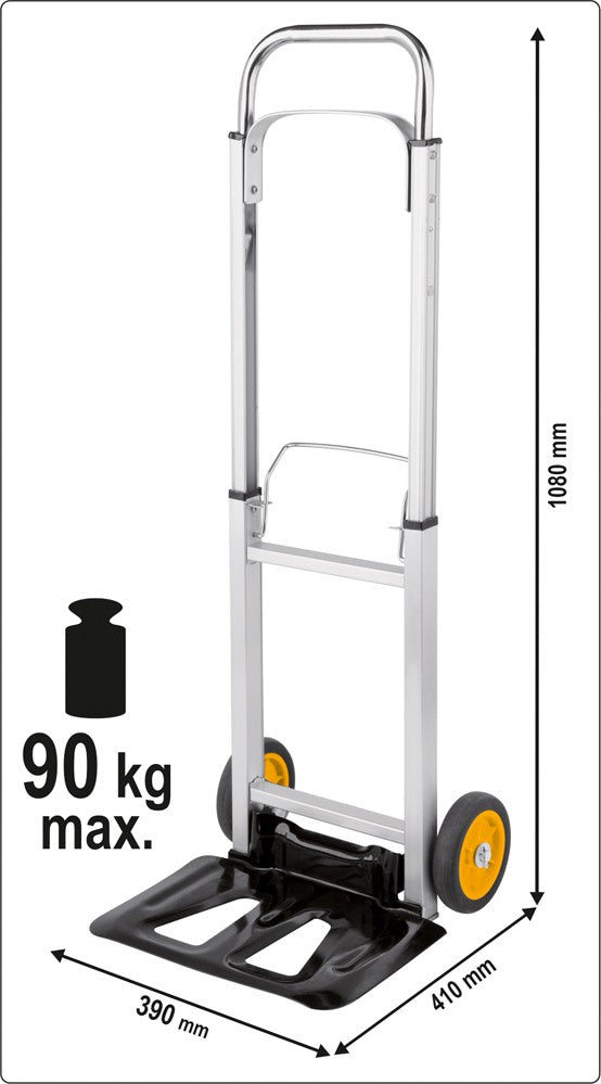 Transportavimo vežimėlis | sudedamas | 90 kg. (78661)