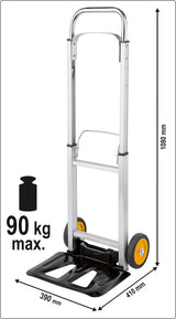 Transportavimo vežimėlis | sudedamas | 90 kg. (78661)