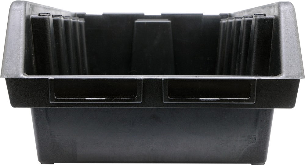 Ящик для хранения чёрный XL 333x500x187mm