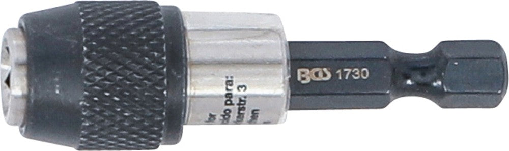 Автоматический держатель бит | внутренний шестигранник 6,3 mm (1/4") | 50 mm