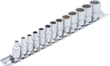 Galvučių rinkinys, 12-kampės | 6.3 mm (1/4") | 4 - 14 mm | 13 vnt (2269)