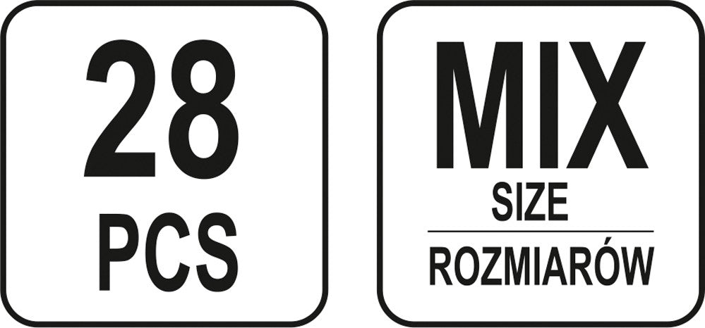Spaustukų rinkinys | 28 vnt (YT-06870)