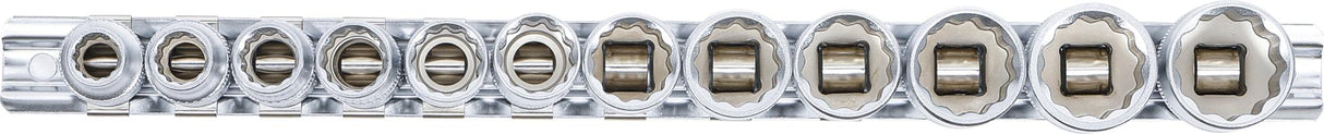 Набор головок 12-гранные | 10 mm (3/8") | 8 - 19 mm | 12 шт.