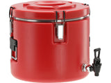 Termosas maisto transportavimui apvalus | su čiaupu | 15l (YG-09231)