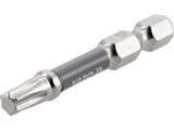 SCREWDRIVER BITS 1/4 50MM T30 2 PCS NI (YT-78035)
