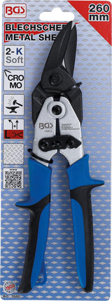 SHEET METAL PROFILE SNIPS | LEFT / STRAIGHT CUTTING | 260 MM (1680)