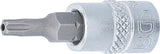 Antgalis 1/4" įpresuotas į galvutę su skyle, penkiakampis TS20x38mm (5184-TS20)