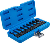 Ударные биты | 12,5 mm (1/2") | T-Star (Torx) T20 - T70 | 9 шт.