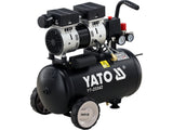 Oro kompresorius tylus | betepalinis | 24L/0.8MPA/8BAR/116PSI/ 140l/min | 750 W (YT-23342)