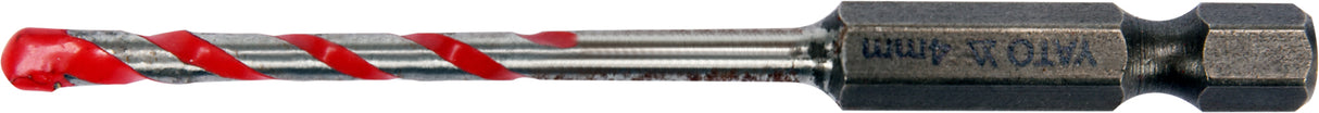 Grąžtas universalus su Hex 6.3 mm (1/4") galu | 4.0 mm (YT-44781)