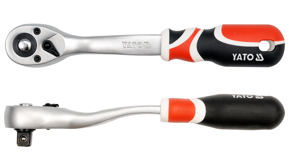 CURVED QUICK RELEASE RATCHET HANDLE 1/2 (YT-0732)
