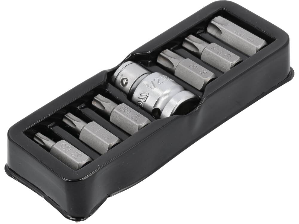 Antgalių rinkinys | 10 mm (3/8") | T-Star (Torx) | 7 vnt. (YT-0410)