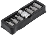 Antgalių rinkinys | 10 mm (3/8") | T-Star (Torx) | 7 vnt. (YT-0410)