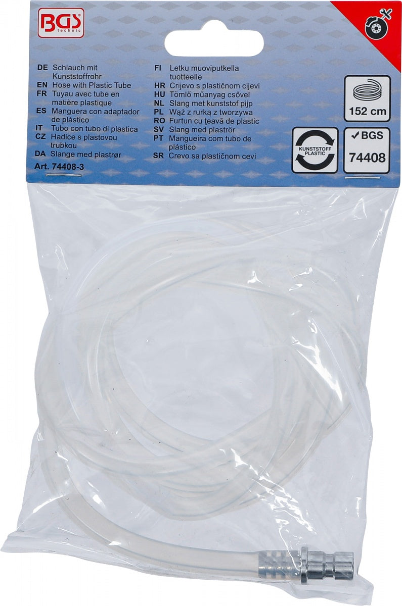Žarna su plastikiniu vamzdeliu | nuo BGS 74408 (74408-3)