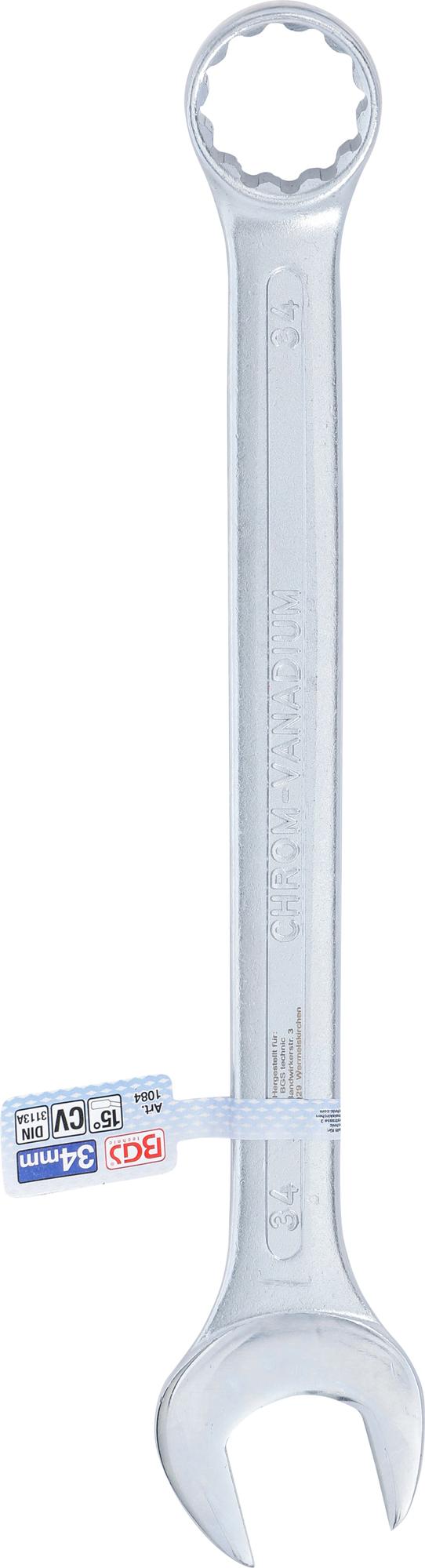 Комбинированный ключ | 34 mm