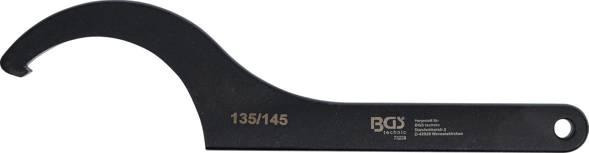 Veržliaraktis užmetamas | kablys | 135 - 145 mm (73223)