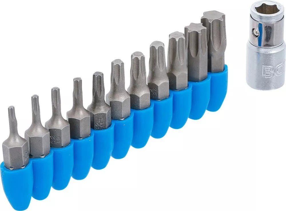 Antgalių rinkinys | 6.3 mm (1/4") | T-star (Torx) | 11 vnt. (784)