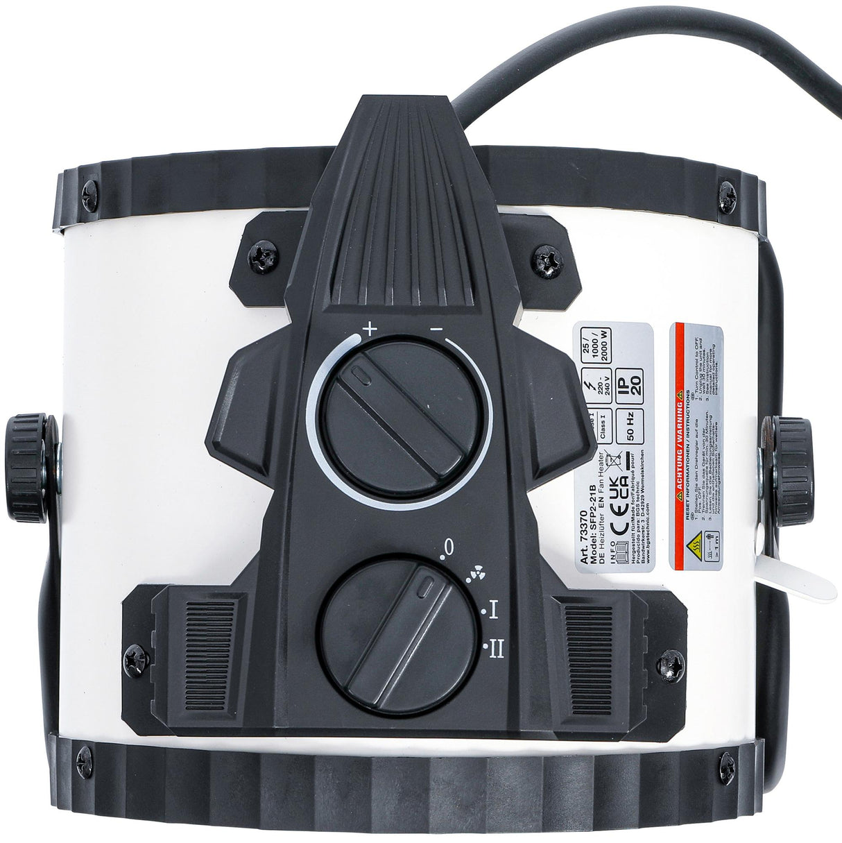 FAN HEATER | ELECTRIC | 2 KW (73370)