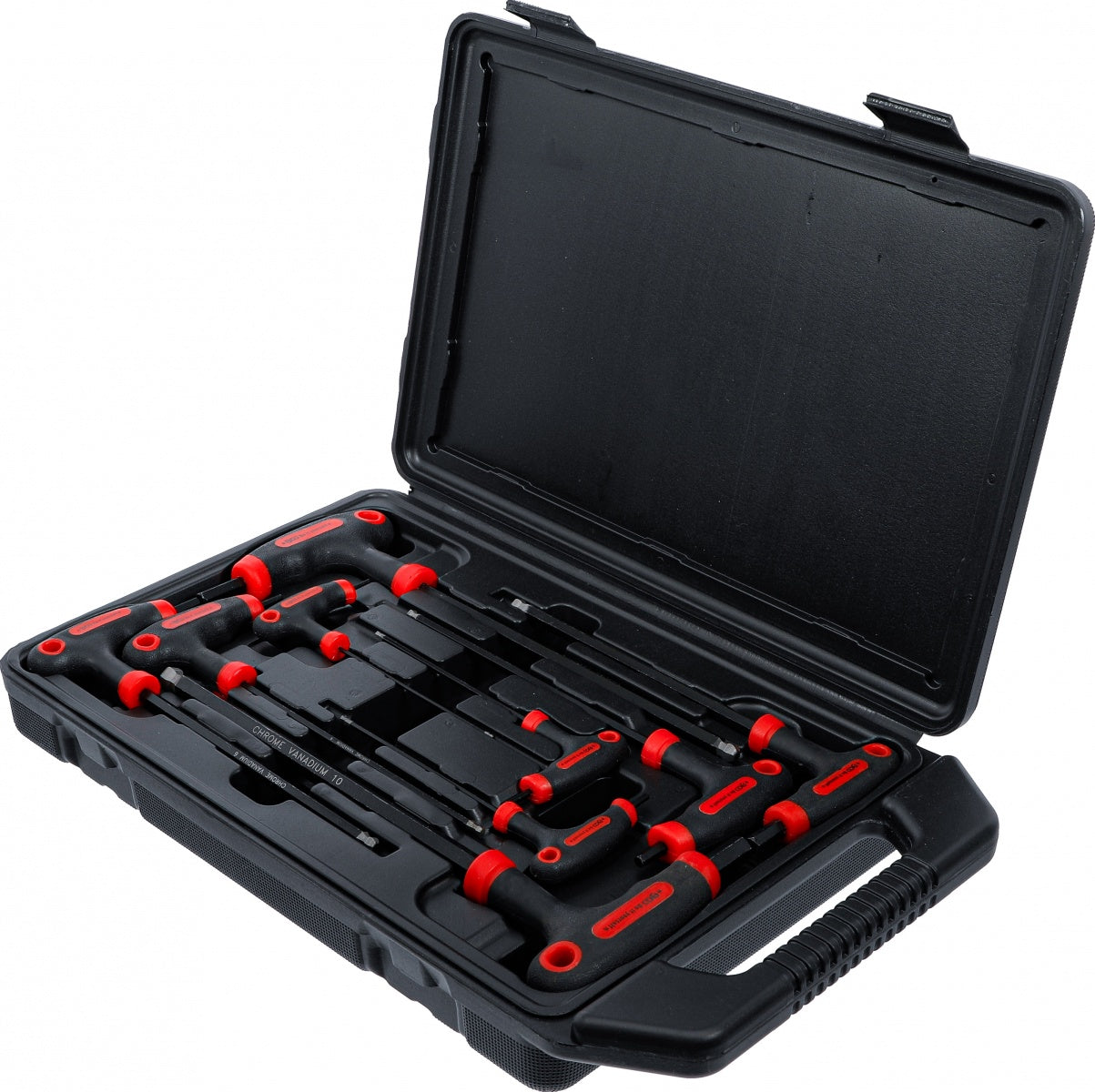 T-HANDLE L-TYPE WRENCH SET | INTERNAL HEXAGON | 2 - 10 MM | 9 PCS. (7882)