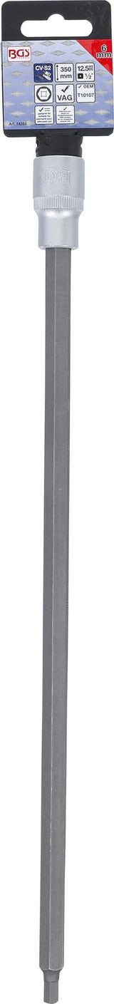 Antgalis | ilgis 140 mm | 12,5 mm (1/2") | hex šešiakampis 6 mm  | VAG (74360)
