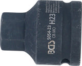 Antgalis smūginis | 20 mm (3/4") | hex šešiakampis 23 mm (5054-23)