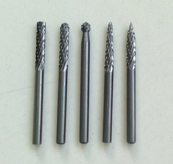 Volframo karbido frezų rinkinys | Tungsten Carbide | 5 vnt. (CB5M)