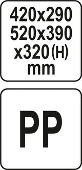 Коробка для монтажа в грунт 12"