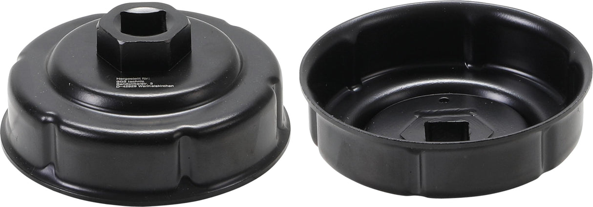 Tepalo filtro raktas | 6-kampų | Ø 76 mm (8539)