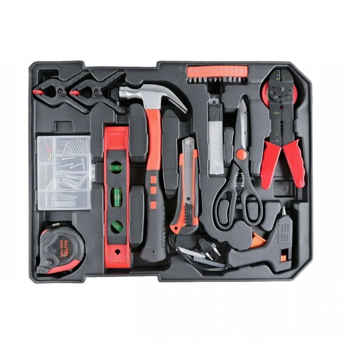 TOOL SET IN ALUMINIUM CASE | RATCHETING WRENCHES | WITH WHEELS | 188 PCS. (SK58288)