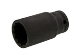 LONG THIN-WALLED IMPACT SOCKET 12-POINT | 12.5 MM (1/2") | 35 MM (KR121035)