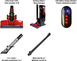 Akumuliatorinis dulkių siurblys | rankinis | cikloninis | 120W, 22,2V 2200MAH LI-ION (67120)
