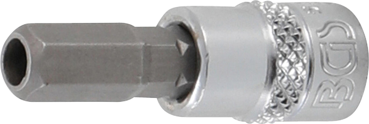 Antgalis įpresuotas į galvutę | 6,3 mm (1/4") | hex šešiakampis su skyle 7 mm (5156-7)