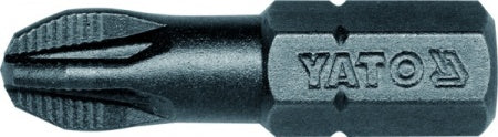 Antgalis kryžminis 1/4"x25MM, dydis PZ3, S2  50 vnt (YT-7812)