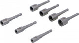 SPECIAL BIT SOCKET SET / SCREW EXTRACTORS | 6.3 MM (1/4") | 7 PCS (74562)