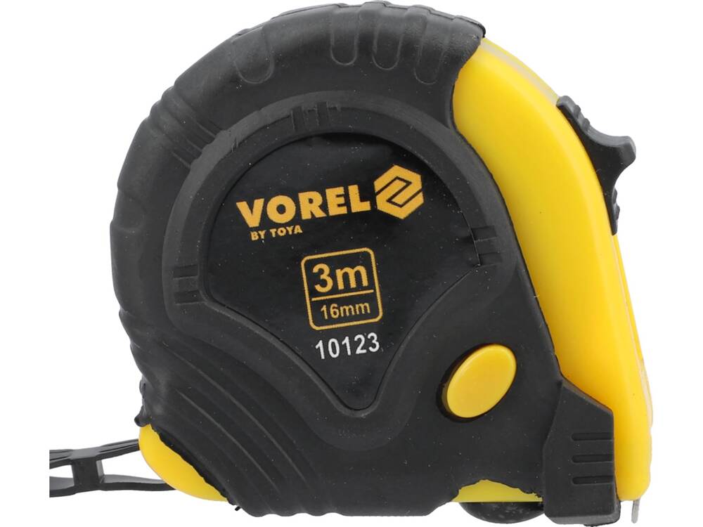 Ruletė su fiksatoriumi 3 m x 16 mm  (10123)