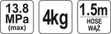 Tepimo pompa | 4kg (YT-07061)