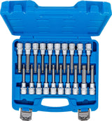 Antgalių rinkinys |  12.5 mm (1/2") | Hex / T-Star (Torx) / Spline (XZN) | šarnyriniai | 20 vnt. (5170)