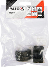 Indėklas U 20 mm presavimo replėms YT-21735 (YT-21741)