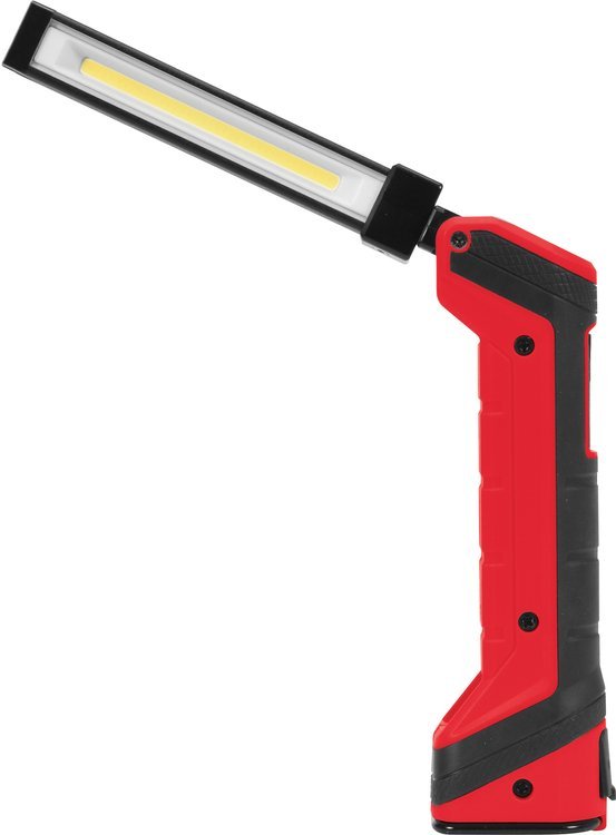 Darbo lempa akumuliatorinė | 5W COB, 500LM + 40LM, UV (YT-08517)