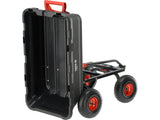 Sodo vežimėlis su savivarčiu XL 350 kg, 10 colių ratai (YT-86960)