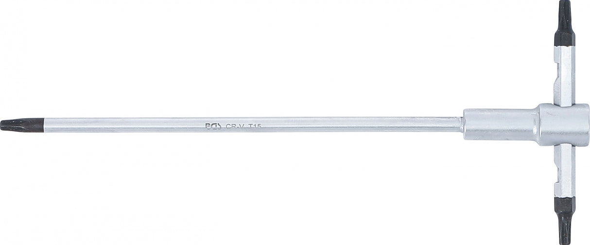 Atsuktuvas su slankiojančia T formos rankena | T-Star (Torx) | T15 (6092)
