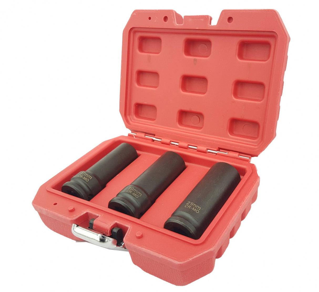 SOCKET SET FOR DAMAGED BOLTS | LONG | 17/19/21 MM | 3 PCS. (SK921092)