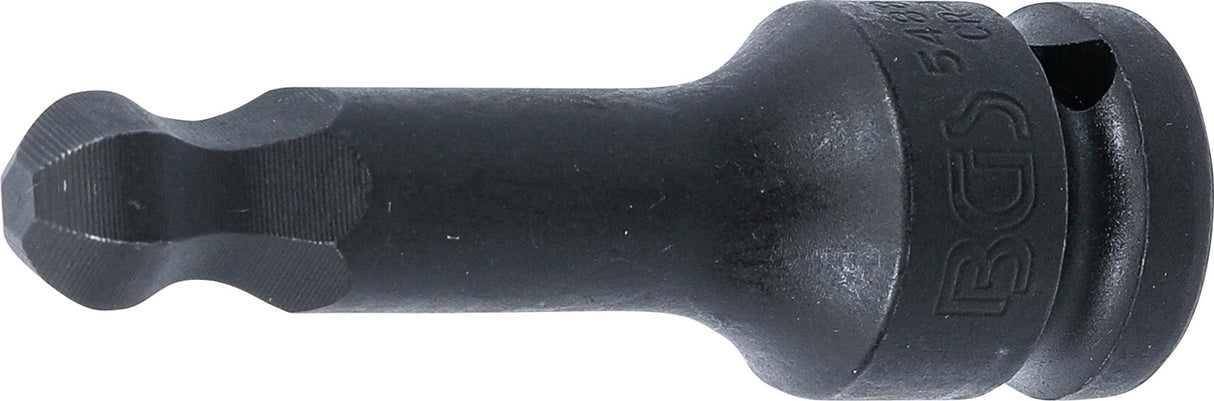 Smūginis antgalis | 12,5 mm (1/2") | hex šešiakampis 12 mm | šarnyrinis (5488-12)