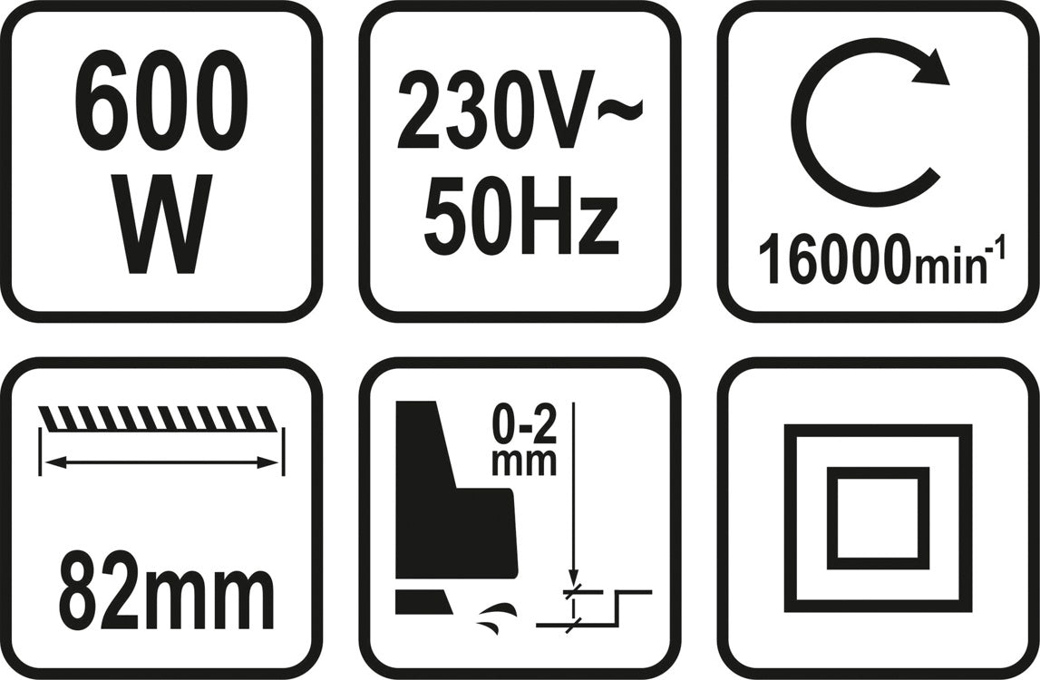 Elektrinis oblius | 600 W (79416)