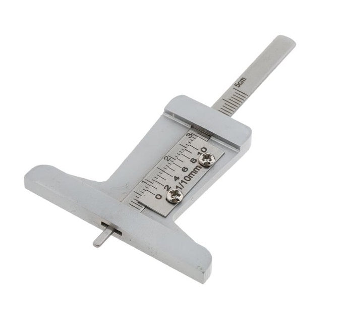 TYRE TREAD DEPTH GAUGE | STAINLESS STEEL | 0-50 MM (TG001)