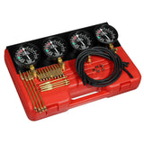CARBURETOR SYNCHRONIZATION TESTER | WITH 4 PRESSURE GAUGES | 29 PCS. (H62000)