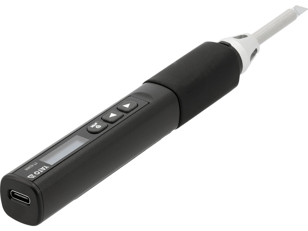 Nešiojamas USB-C T12 skaitmeninis lituoklis su OLED (iki 96W) (YT-82488)