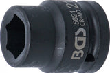Galvutė smūginė šešiakampė | 20 mm (3/4") | 21 mm (5621)