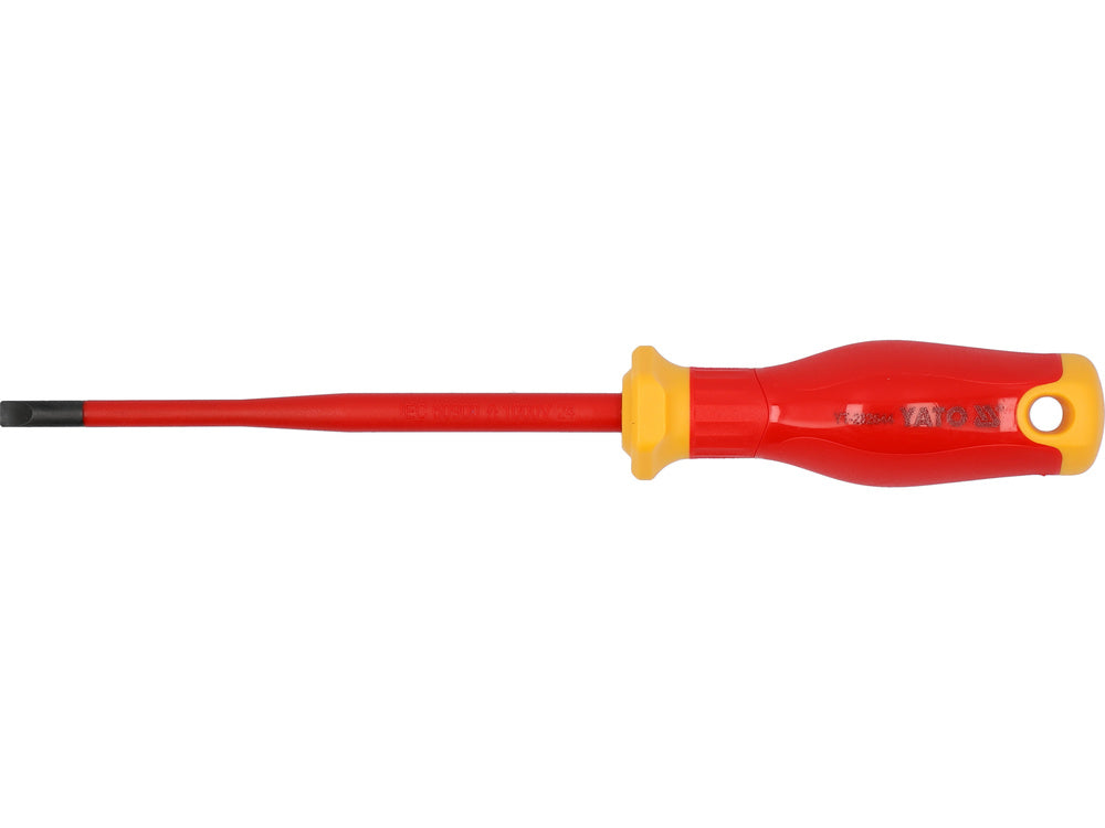 Изолированная отвёртка для электрика | очень тонкая | 1000V | 5,5X125 mm