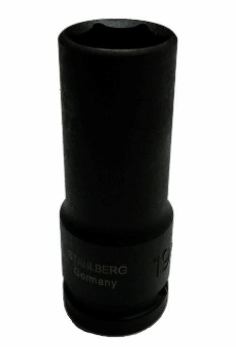 Galvutė ilga plonasienė smūginė 1/2", 19mm (HC0815-19)